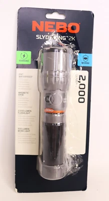Linterna recargable y luz de trabajo Nebo Slyde King 2K | 2000 lúmenes - Imagen 1 de 3