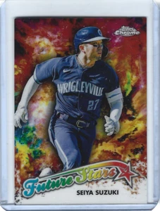 2023 Topps Chrome Seiya Suzuki Future Stars Refractor Insert Card #FS-11 - Picture 1 of 1