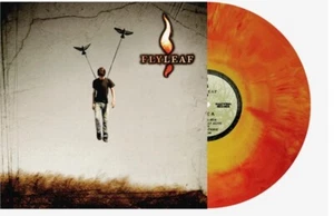 FLYLEAF Self Titled LP Translucent Orange Yellow Galaxy Vinyl Brand New - Picture 1 of 6