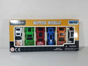 Set auto pressofuso metallo racing 6 Porsche Motor World - Foto 1 di 4