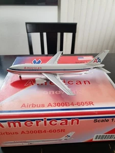 JC Wings 200 American Airlines AA A300-600R "1990s Grey color" 1:200 NIB DIECAST - Picture 1 of 6