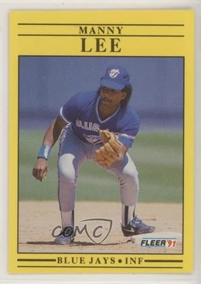 1991 Fleer Manuel Lee #179 - Image 1 of 2