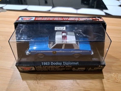 motor max 1:43 law enforcement 1983 Dodge Diplomat Diecast NIB 3+ Public Service - Image 1 of 4