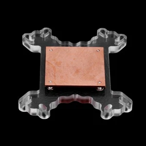 Universal Computer CPU Water Cooler Block Cooling Block Copper Base No Water BEA - Picture 1 of 9