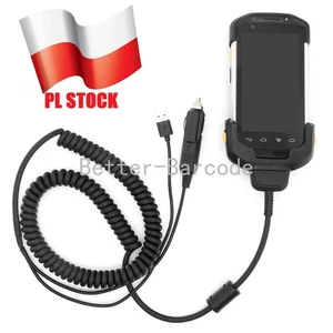 2in1 Car USB Vehicle Quick Charger Cable for Zebra TC77 TC70 TC72 TC75 PL STOCK - Zdjęcie 1 z 7