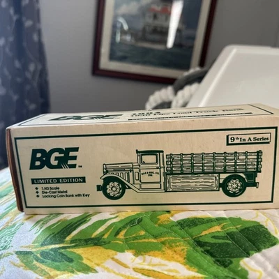 ++ BGE LIMITED EDITION 1994/1930 PIPE LOAD TRUCK BANK,NEW LR-16 - Image 1 of 3