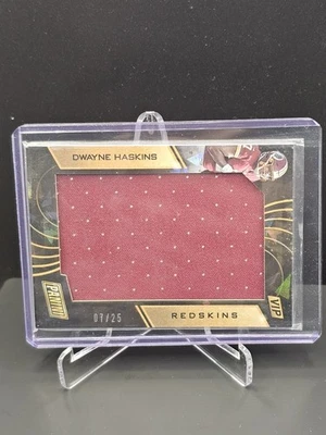 2019 National Convention VIP Massive Materials Dwayne Haskins RC JSY# 07/25 - Image 1 of 2