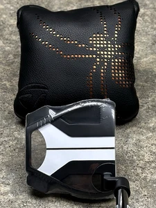 TaylorMade Spider Tour X Black #1 L-Neck Putter LEFT Hand 35" w/ Cover LH NEW! - Picture 1 of 8