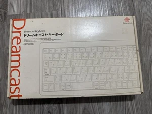 Sega Dreamcast offizielle transparente Tastatur HKT-4000 Japan Import DC - Bild 1 von 7