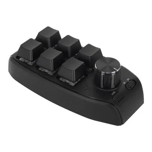 Mini Keypad 6 Keys 1 Knob Red Switch Mechanical Plug And Play Programmable K Hot - Bild 1 von 28