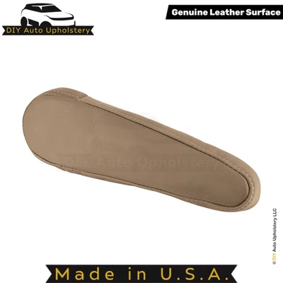 Cubiertas de repuesto delanteras de cuero genuino roble oscuro para Toyota Sienna 1998-2003 Foto 1 de 4