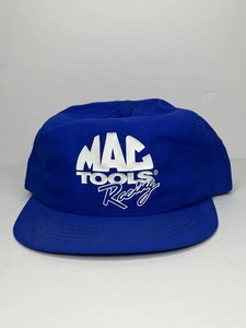 Vintage MAC Tools Racing, Snapback Trucker Mütze Kappe, blau, Swingster USA - Bild 1 von 5