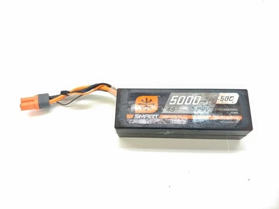 Spektrum 5000mAh 4S 14.8V 100C Smart LiPo Hardcase IC5 SPMX50004S100H5 - Image 1 of 4