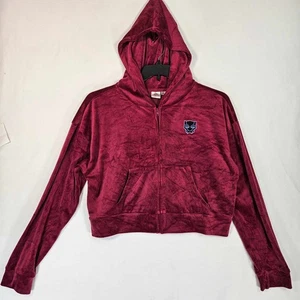 Felpa con cappuccio donna Marvel Black Panther XXL Wakanda Forever Berry rossa - Foto 1 di 11