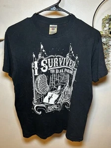 Rare Vintage Y2K My Chemical Romance I Survived The Black Parade Band Tee Jerzee - Picture 1 of 5