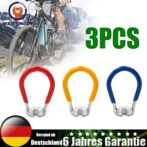 3PCS Fahrrad Speichenschlüssel Fahrrad Rad Speichen Rand Werkzeug Nippelspanner - Bild 1 von 12