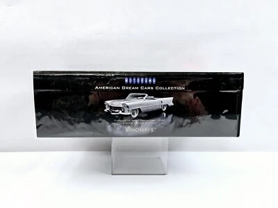 Minichamps Cadillac Le Mans Dream Car 1953 Gray Convertible LE 1:18 New Sealed - Image 1 of 4
