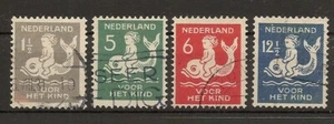 HOLANDA YVERT 223/226 (º) Serie completa 4 Valores 1929 NL947 - Picture 1 of 1