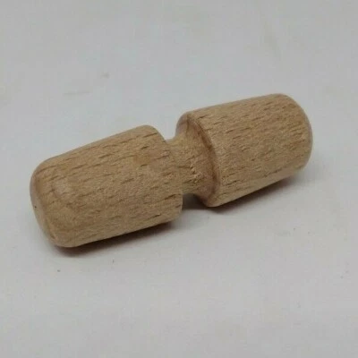 Wooden Toggle Rounded Ends 1.25 Inch / 32mm Buttons Vintage - Image 1 of 4