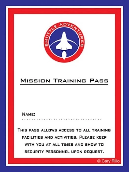 Space Odyssey - Astronaut Name Badges x 8 (pack) Children's Party - Image 1 of 1