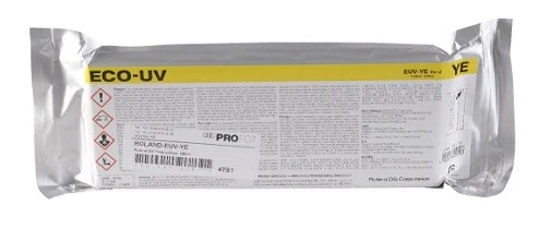 Roland Eco UV LED Ink VersaUV LEF-12 LEC-300 LEC-330 LEJ-640 / Yellow EUV3-YE - Image 1 of 1