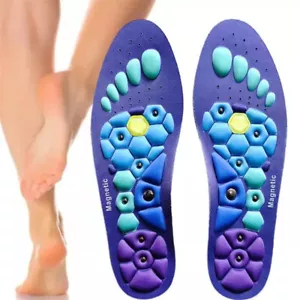Magnetic Acupressure Shoe Insoles for Pain, Feet Fatigue Relief UK - Picture 1 of 7