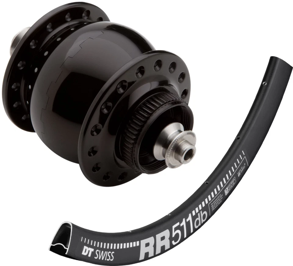 28" /29er Vorderrad SON 28 Disk Center Lock schwarz Felge DT-Swiss RR 511DB  - Bild 1 von 1