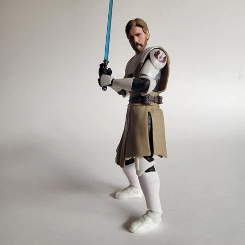 2021 STAR WARS BLACK SERIES THE CLONE WARS OBI-WAN KENOBI 6" FIGURE LUCAS 50TH Cover