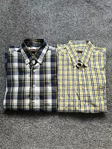 Mens Antonio Bacci Shirt Bundle X 2, Size Medium (3) Check Pattern (2) - Picture 1 of 14
