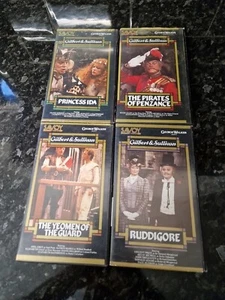 Gilbert and Sullivan VHS Video Tapes X 4 - Picture 1 of 11
