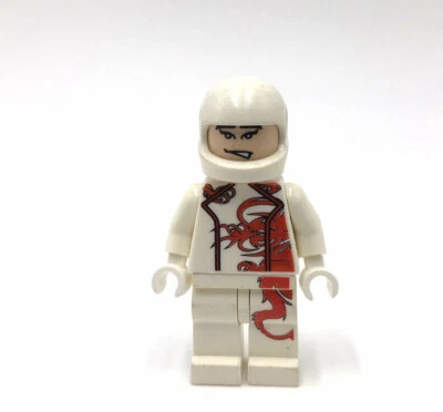 LEGO Taejo Togokahn White Suit 8159 minifigure Speed Racer Driver - Image 1 of 4