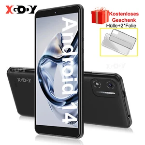 2025 Neu Android 14 Smartphone Ohne Vertrag Handy 4GB+16GB Octa Core 2Sim IPS DE - Bild 1 von 47