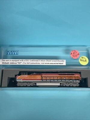 Kato New! 176-8406-S EMD SD70ACe W/LokSound UP (SP) #1996 - Image 1 of 4