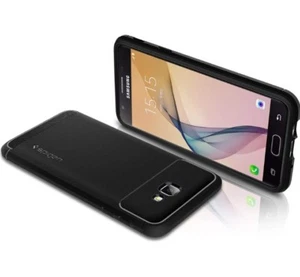 Spigen Rugged Armor Galaxy J5 Prime Case Galaxy On5 (2016) Ultra Thin/Black - Picture 1 of 9