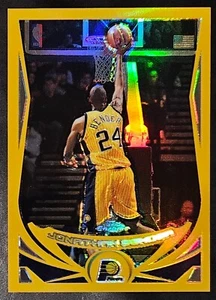 Jonathan Bender 2004-05 Topps Chrome GOLD REFRACTOR PARALLEL Card (#'d 35/99) - Picture 1 of 2