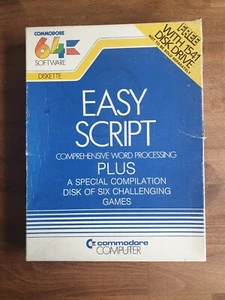 Easy Script - Umfassende Textverarbeitung - Commodore 64 - 8-Bit Computing - Bild 1 von 6