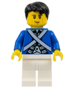 LEGO Pirates Minifigure Bluecoat Soldier 6 pi174 40158 - Picture 1 of 2