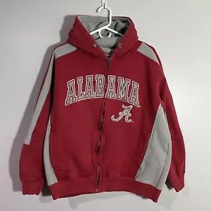 Colosseum Alabama Carmesí Marea Rojo Gris Cremallera Completa Sudadera Chaqueta Para Hombres Grande - Imagen 1 de 6