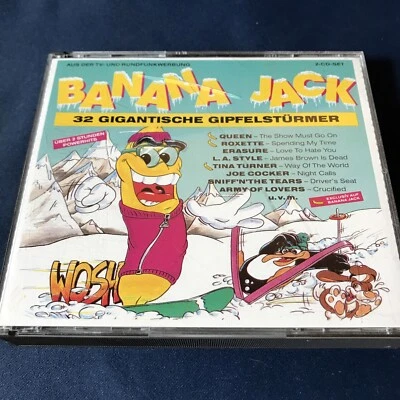Banana Jack (1991) 32 Gigantische Gipfelstürmer | Doppel CD | Zustand gut @M09 - Bild 1 von 4