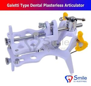 Dental Galetti Plasterless Articulator Occlusal Lab Adjustable German