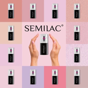 Semilac Gel Nail Polish Soak Off Extended Care Base 5in1 Colour Coat 7 ml - Picture 1 of 24