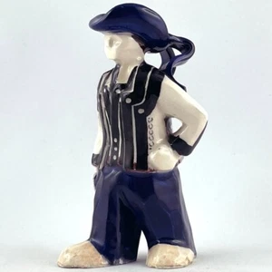 STATUETTE Figurine Faïence PERROTTE PONTIVY Céramique 1958, quimper/sevellec... - Foto 1 di 19
