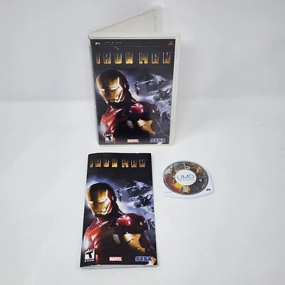Iron Man (Sony PSP) CIB Complete - TESTED - Image 1 of 4