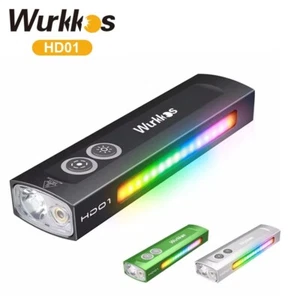 Linterna recargable multifunción Wurkkos HD01 1200 LM antorcha plana - Imagen 1 de 12
