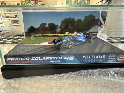 Franco Colapinto 1/43 scale diorama. Monsa Debut. Hand Made Model With Light. - Image 1 of 4