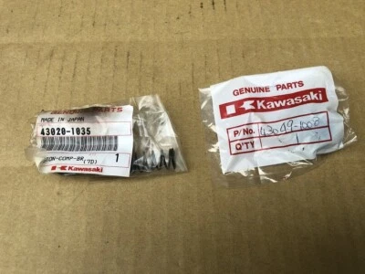 Kawasaki GPZ750F ZX750A Genuine Rear Brake Master Piston Comp New Unused — 第 1/2 张图片