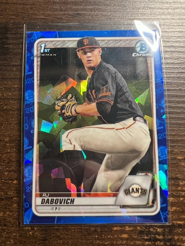 A118,085 - 2020 Bowman Chrome Draft Sapphire #BD148 RJ Dabovich - Image 1 of 1