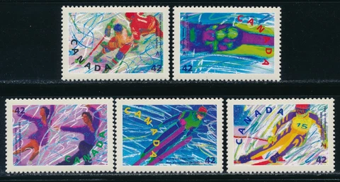 Canada - Albertville Olympic Games MNH Sports Set (1992) Cover