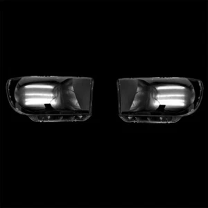 Par de cubiertas de lentes transparentes para faros delanteros para Toyota Tundra Sequoia 2007-11 - Imagen 1 de 5