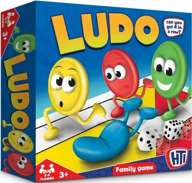 HTI Ludo Traditional Family Board Game Set